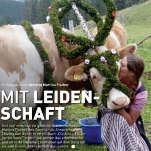 Martina Fischer Alm Presse mit Leidenschaft